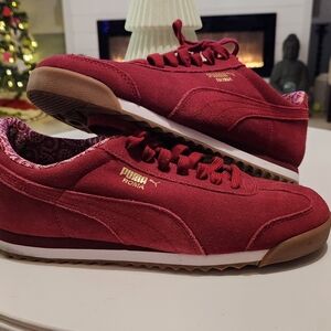 Puma Roma Burgundy Men's Sneakers
